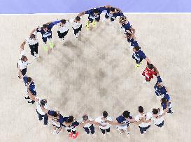 Paris 2024 - France Wins A Gold Medal In Volleyball