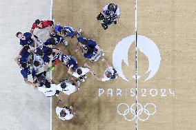 Paris 2024 - France Wins A Gold Medal In Volleyball