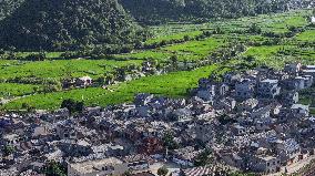 (GloriousGuizhou)CHINA-GUIZHOU-ANSHUN-TUNPU CULTURE-ANCIENT STONE BUILDINGS (CN)