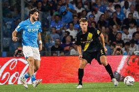 Italian football Coppa Italia match - SSC Napoli vs Modena FC