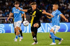 Italian football Coppa Italia match - SSC Napoli vs Modena FC