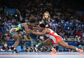 (PARIS2024) FRANCE-PARIS-OLY-WRESTLING