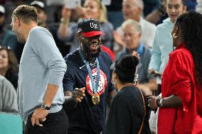 Paris 2024 - LeBron James At Women's Basketball Final