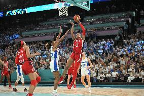 Paris 2024 - Women's Basketball France v USA