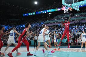 Paris 2024 - Women's Basketball France v USA