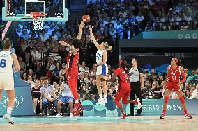 Paris 2024 - Women's Basketball France v USA