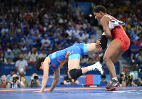 (PARIS2024) FRANCE-PARIS-OLY-WRESTLING