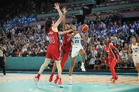 Paris 2024 - Women's Basketball France v USA