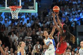 Paris 2024 - Women's Basketball France v USA