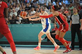 Paris 2024 - Women's Basketball France v USA