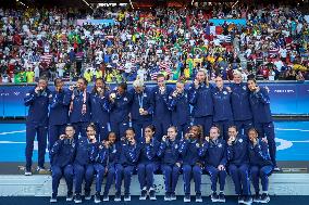 Brazil v United States: Gold Medal Match: Women's Football - Olympic Games Paris 2024: Day 15