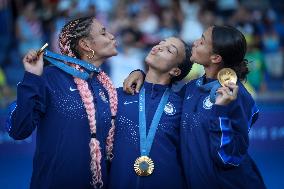 Brazil v United States: Gold Medal Match: Women's Football - Olympic Games Paris 2024: Day 15