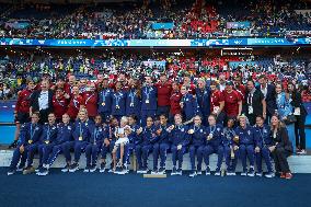 Brazil v United States: Gold Medal Match: Women's Football - Olympic Games Paris 2024: Day 15