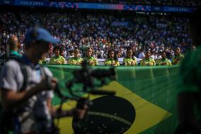 Brazil v United States: Gold Medal Match: Women's Football - Olympic Games Paris 2024: Day 15