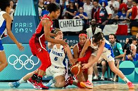 Paris 2024 - Women's Basketball Final France v USA