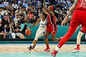 Paris 2024 - Women's Basketball Final France v USA