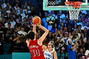 Paris 2024 - Women's Basketball Final France v USA