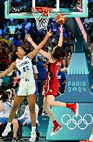 Paris 2024 - Women's Basketball Final France v USA