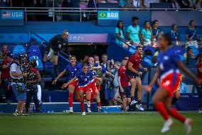 Brazil v United States: Gold Medal Match: Women's Football - Olympic Games Paris 2024: Day 15