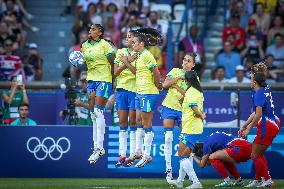 Brazil v United States: Gold Medal Match: Women's Football - Olympic Games Paris 2024: Day 15