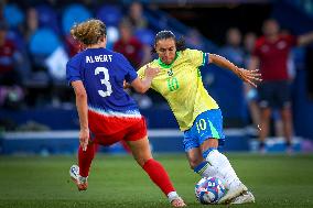 Brazil v United States: Gold Medal Match: Women's Football - Olympic Games Paris 2024: Day 15