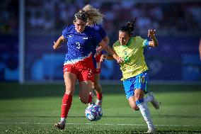 Brazil v United States: Gold Medal Match: Women's Football - Olympic Games Paris 2024: Day 15