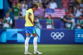 Brazil v United States: Gold Medal Match: Women's Football - Olympic Games Paris 2024: Day 15