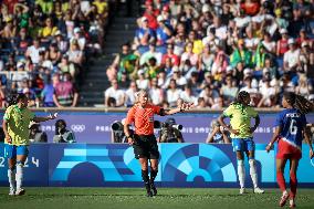 Brazil v United States: Gold Medal Match: Women's Football - Olympic Games Paris 2024: Day 15