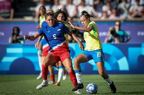 Brazil v United States: Gold Medal Match: Women's Football - Olympic Games Paris 2024: Day 15