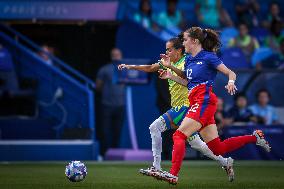 Brazil v United States: Gold Medal Match: Women's Football - Olympic Games Paris 2024: Day 15