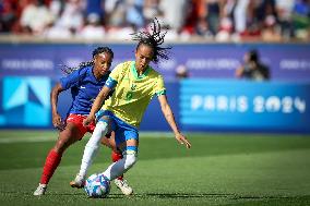 Brazil v United States: Gold Medal Match: Women's Football - Olympic Games Paris 2024: Day 15