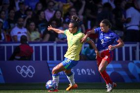 Brazil v United States: Gold Medal Match: Women's Football - Olympic Games Paris 2024: Day 15