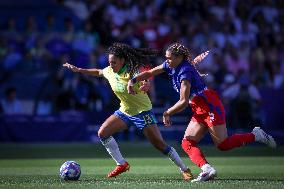 Brazil v United States: Gold Medal Match: Women's Football - Olympic Games Paris 2024: Day 15