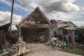 Consequences Of Massive Russian Missile And Drone Attack On Ukraine, August 11, 2024