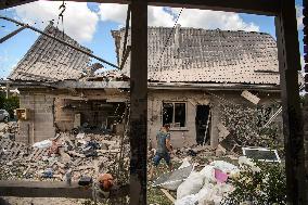 Consequences Of Massive Russian Missile And Drone Attack On Ukraine, August 11, 2024