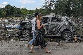 Consequences Of Massive Russian Missile And Drone Attack On Ukraine, August 11, 2024