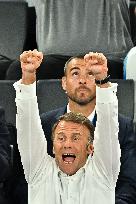 Paris 2024 - Emmanuel Macron And Brigitte At Women's Basketball Final