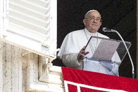 Pope Francis Angelus Prayer - Vatican