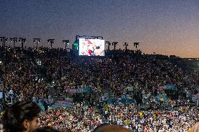 Paris 2024 - Atmosphere At Volleyball Sweden vs Germany