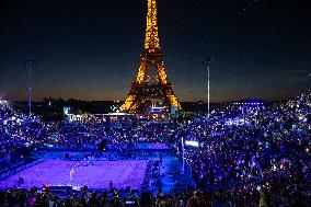 Paris 2024 - Atmosphere At Volleyball Sweden vs Germany