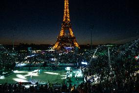 Paris 2024 - Atmosphere At Volleyball Sweden vs Germany