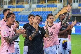 Italian football Coppa Italia match - Parma Calcio vs Palermo FC