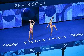 (PARIS2024) FRANCE-SAINT-DENIS-OLY-ARTISTIC SWIMMING