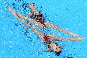 (PARIS2024) FRANCE-SAINT-DENIS-OLY-ARTISTIC SWIMMING