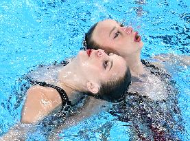 (PARIS2024) FRANCE-SAINT-DENIS-OLY-ARTISTIC SWIMMING