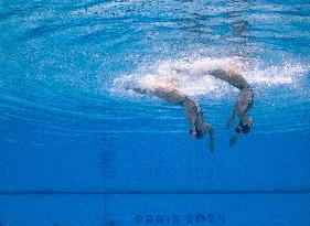 (PARIS2024) FRANCE-SAINT-DENIS-OLY-ARTISTIC SWIMMING