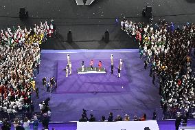 Paris 2024 - Podium Ceremony For The Women's Marathon