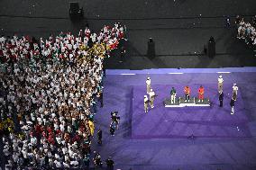 Paris 2024 - Podium Ceremony For The Women's Marathon