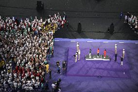 Paris 2024 - Podium Ceremony For The Women's Marathon