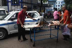 Junior Doctors On Strike In Kolkata, India